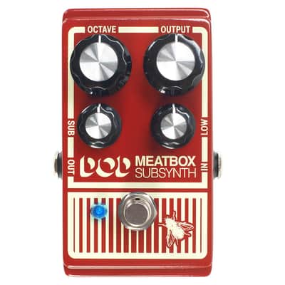 New DigiTech DOD Meatbox Bass Subharmonic Synthesizer Guitar Effects Pedal image 2