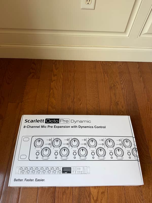 Focusrite Scarlett OctoPre Dynamic