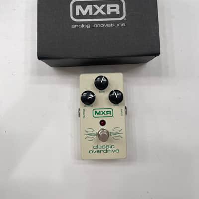 MXR Dunlop M-66 Classic Overdrive White Guitar Effect Pedal + Original Box image 1