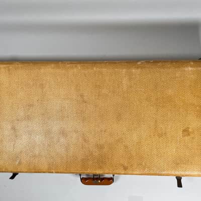 Circa 1955 Fender Dual 6 Professional Three Leg Steel Guitar w/OHSC image 19