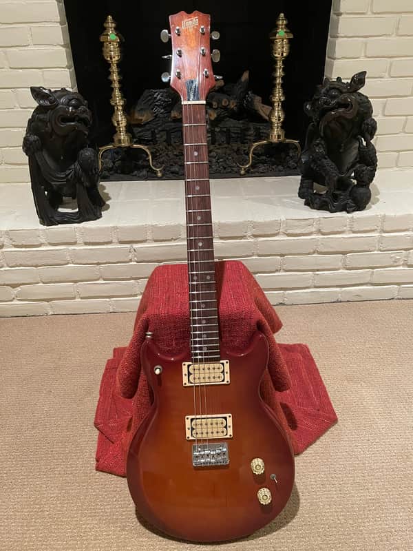 Hondo II Professional H-1010 Doublecut Japan 1980 - Antique Brown Violin Sunburst image 1
