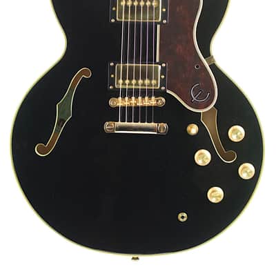 2022 Epiphone Sheraton II Pro Ebony #22061511802 image 3