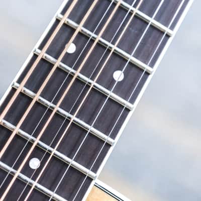 Guild BT-258E Deluxe Baritone Natural 8-String Jumbo Acoustic Electric Guitar image 10