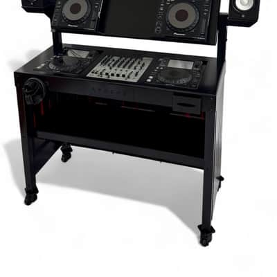 Apache Workbench DJ Booth-Speaker Kit / Mobility Kit / Black / Yes image 1