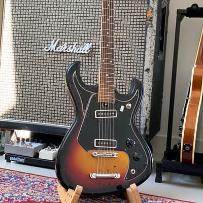 Teisco Mosrite/ Univox/Burns 1960's Made in Japan 1960s Sunburst image 1