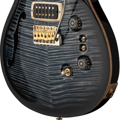 PRS 40th Anniversary Custom 24-08 Semi-Hollow Limited Edition 2025 - Faded Whale Blue Smokeburst image 2