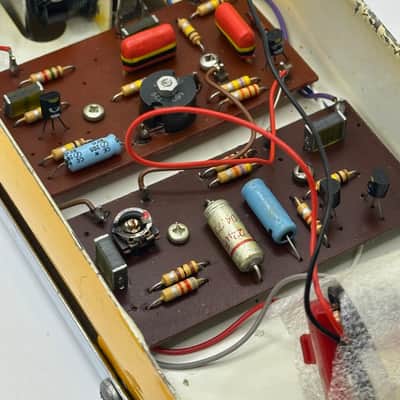 Vintage 1970s Colorsound Wah Fuzz Swell Guitar Effects Pedal image 8
