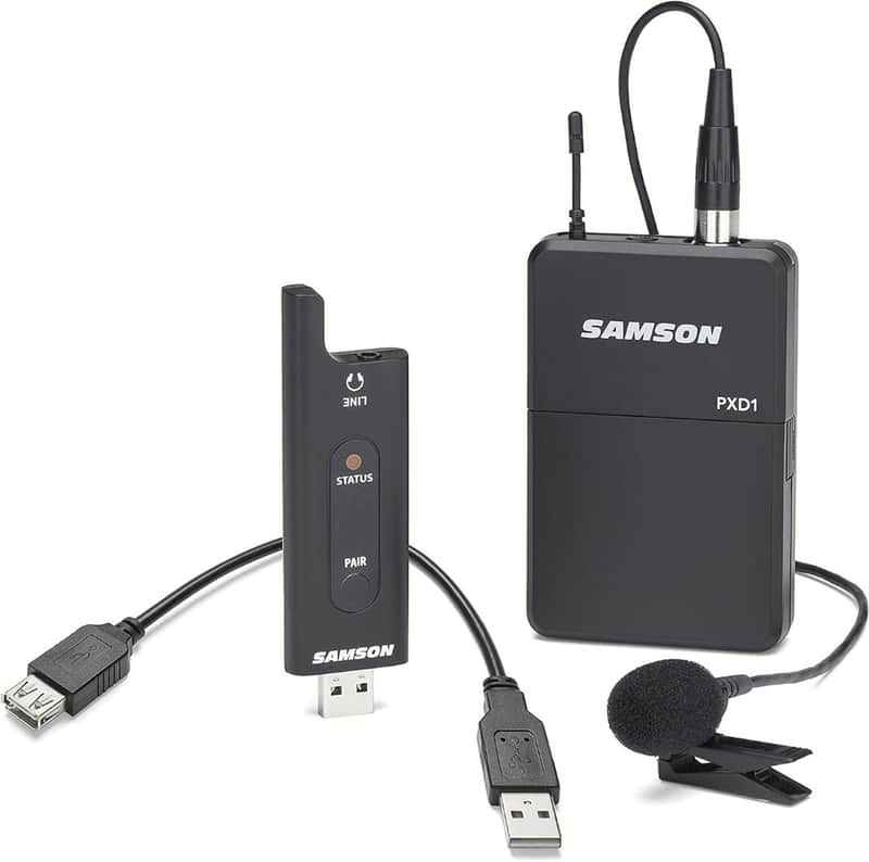 Samson XPD2 Lavalier USB Digital Wireless System Model # SWXPD2BLM8 image 1