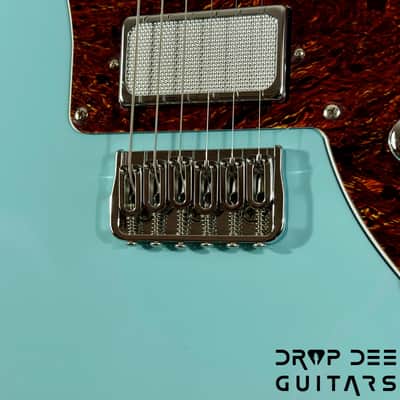 Balaguer 10th Anniversary Growler Classic Electric Guitar w/ Case - Sky Blue Gloss image 7