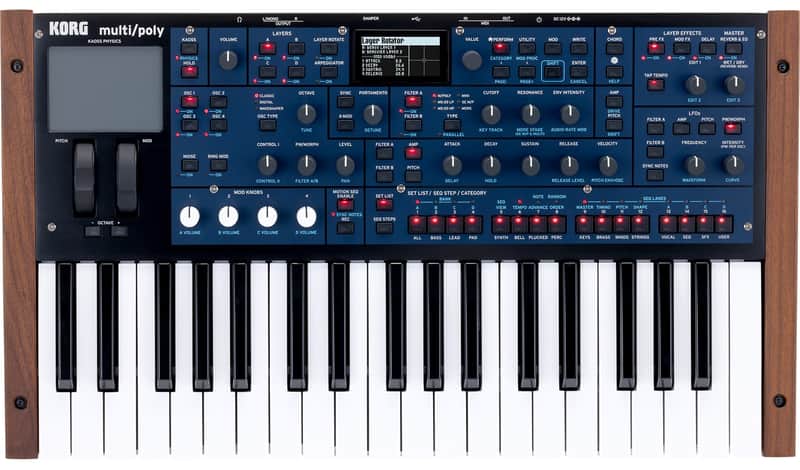Korg Multi/Poly Analog Modeling Synthesizer image 1