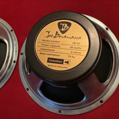 Pair of Celestion JB 85 SPEAKERS Fender Joe Bonamassa High Power Tweed Twin or 2 x 12" cabinet image 2
