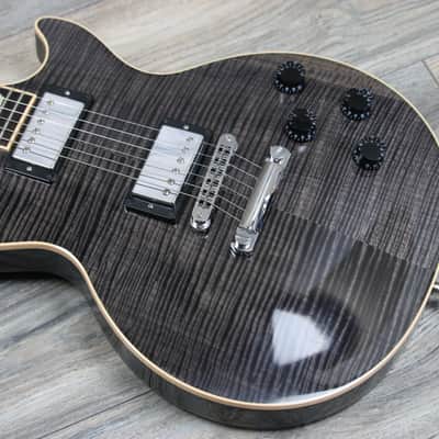 Gibson Les Paul Chad Kroeger Standard Blackwater 2010 Charcoal Flame image 19