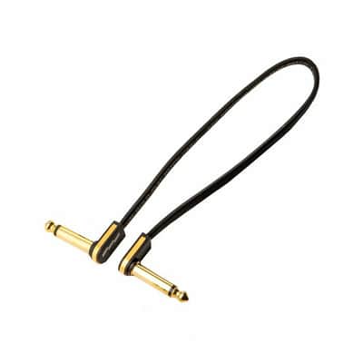 EBS PG-28 Premium Gold Flat Patch Cable (28cm) image 1