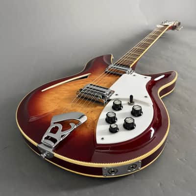 1991 Rickenbacker 381 "V69" Fireglo birdseye TOP ZUSTAND inkl. Koffer image 13