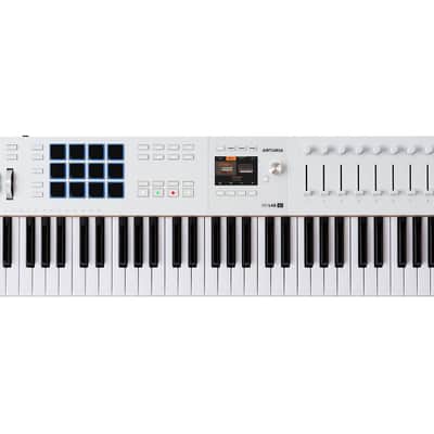 Arturia KeyLab 61 mk3 61-Key MIDI Keyboard Controller - White