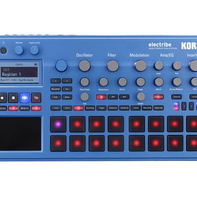 Korg Electribe 2 Groovebox / Drum Machine (Blue) [DEMO]
