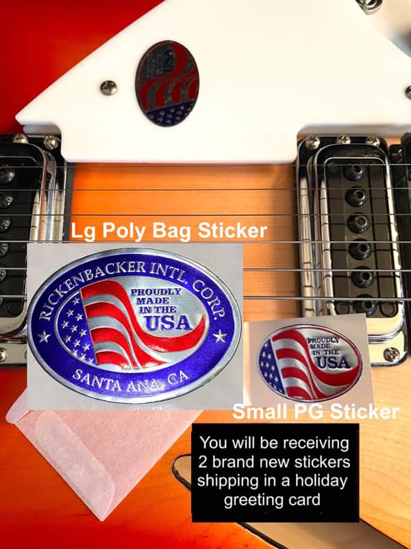 Rickenbacker Stickers Ultimate Case Candy image 1