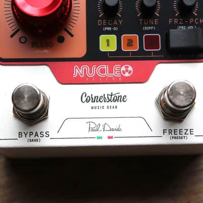 Cornerstone Music Gear Nucleo Paul Davids Signature Reverb White image 7