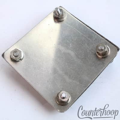 *Gretsch Diamond Tom Drum Mount Nickel Felt+Metal Plate Vintage 40s Broadkaster* image 2