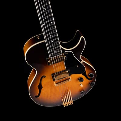 Used 1992 Gibson Howard Roberts Fusion III Sunburst With OHSC image 3