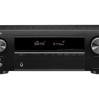 Denon AVR-X250BT black audio video amplifier image 1