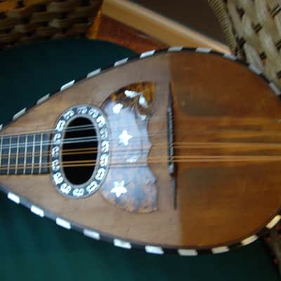 Francesco Salome Fabrica Di Mandolini Neapolitan Bowl-Back Mandolin - Natural image 5