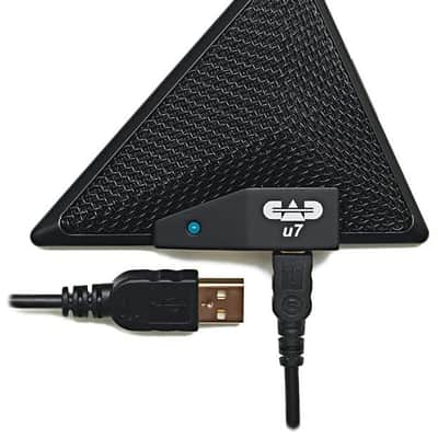 CAD Audio USB U7 Boundary Omnidirectional Condenser Microphone, Black image 2