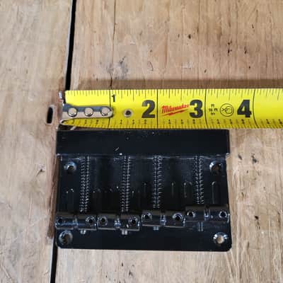 Unbranded Bass Bridge 4 String Ibanez SDGR? 1990s - Black image 5