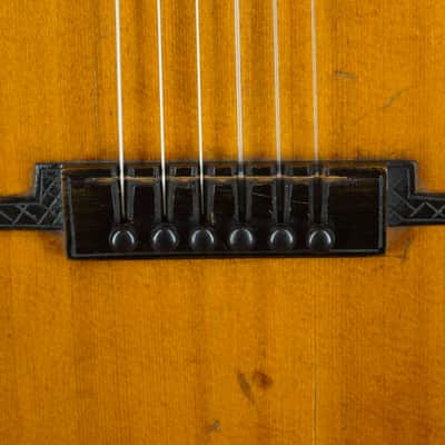 Baroque Deco Parlor Guitar 1920s - Natural image 6