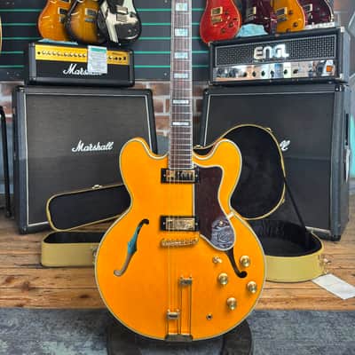 Epiphone Sheraton Natural 2024 Semi-Hollow Electric Guitar image 1