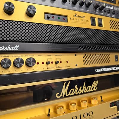 Marshall Valvestate Pro 120/120 Stereo Power Amp 2000- Gold image 5