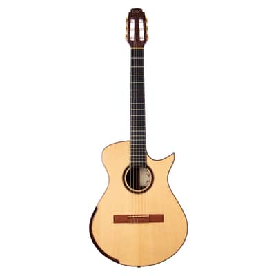 Maestro Guitars Crossover Series Vera - Modern 00 Cutaway Nylon String - Custom Boutique Acoustic Guitar - NEW! image 8