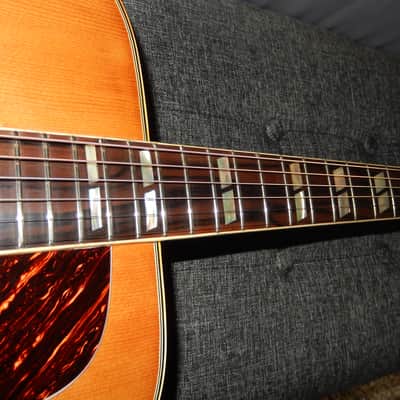 RARITY - MIJ - CHAKI W50 1975 - GIBSON CLASS - ACOUSTIC CONCERT GUITAR image 5