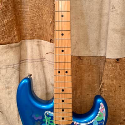 Fender MIJ Limited Edition '62 Reissue Stratocaster 2025 - Blue Floral image 3