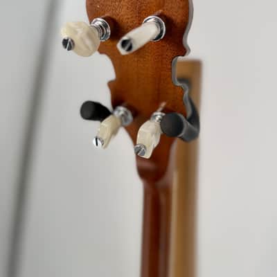1970s GTR Hearts and Flowers 5-String Banjo Iida-Made Rare Natural w/ Case image 4