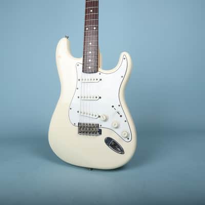 Squier Stratocaster MIJ 1986 Rosewood Fretboard Olympic White image 1