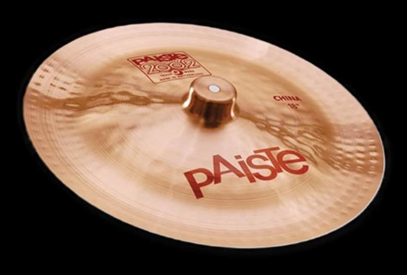 Paiste 2002 China シンバル　18” Paiste 18 inch 2002 China Cymbal | Sweetwater