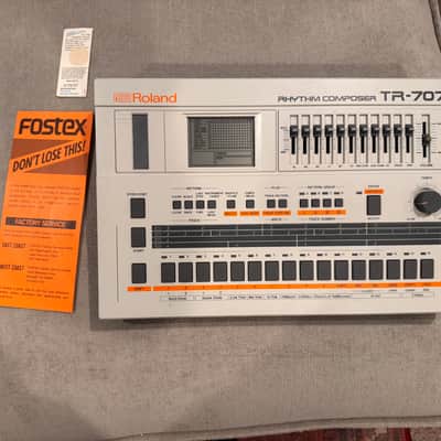 Roland TR-707 Rhythm Composer 1985 - White image 2