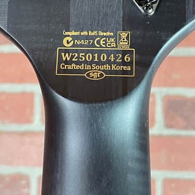 Schecter Stiletto Studio 5 Electric Bass - See-Thru Black Satin image 11