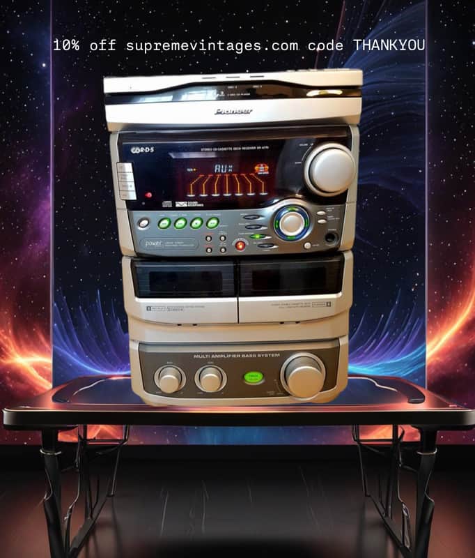 Pioneer XR-A770 2000's - Silver | Reverb