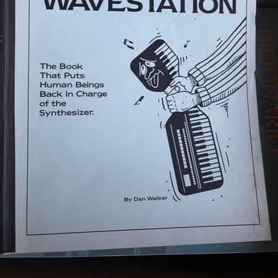 Alexander Publishing Korg Wavestation by Dan Walker 1990 - Paper