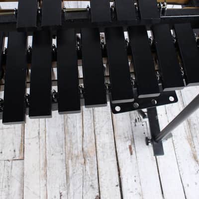 Musser M41 Xylophone Kit 3 Octave Musser Xylo Kit with Kelon Bars Black Lacquer image 14