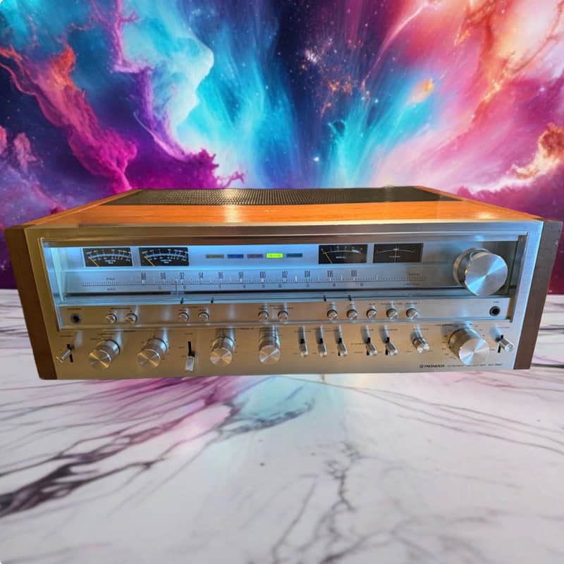 MONSTER Pioneer SX-980 Vintage Receiver Amplifier Fresh Pro Service New Bulbs 🔥 image 1
