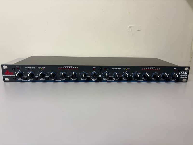 dbx 166XL Stereo Compressor / Limiter / Gate | Reverb Canada