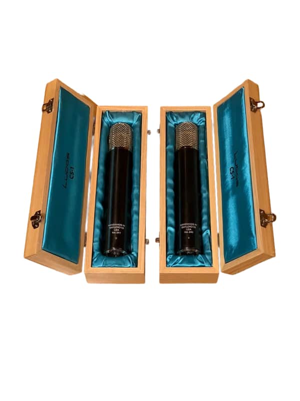 Lucas CS-1 Tube Condenser Microphone - MATCHED CONSECUTIVE # PAIR image 1