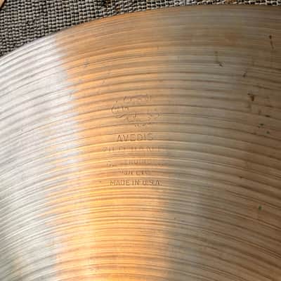 THIN TOP Vintage Zildjian New Beat 14” Hihats ONLY 786 Over 1228 g Light Complex Amazing image 5
