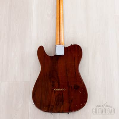 1981 Schecter T-style HH Dream Machine Vintage Guitar w/ Z Plus SuperRock Humbuckers, Case image 3