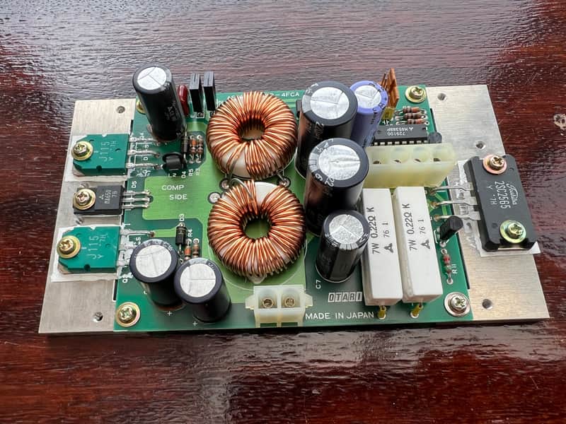 Otari MX-80 Reel to Reel 24-channel 2” Tape Machine REEL DRIVE PCB ASSEMBLY PB-4FCA / PB9A911 1990s - Green image 1