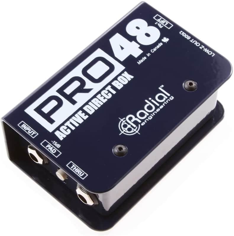 Radial Pro48 Active 48-Volt Compact Direct Box image 1