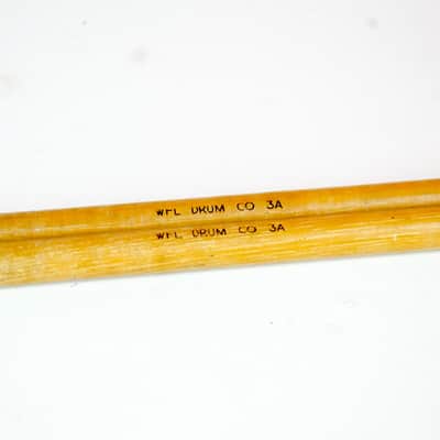 Used Vintage WFL 3A Drum Sticks image 2